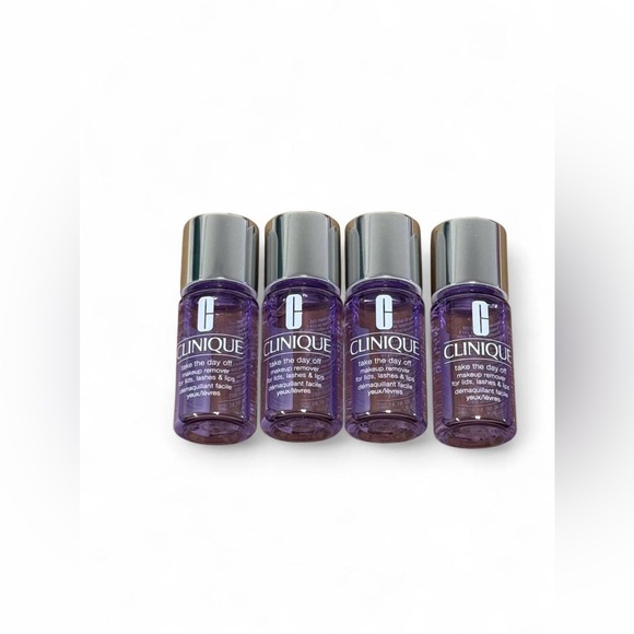 Clinique Other - Clinique Take The Day Off Makeup Remover Bottles - Purple